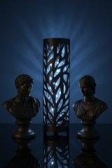 Siyah Silindir Mumluk